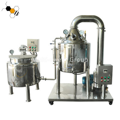kwaliteit Dubbele Dik makende Tanks 2T Honey Filtering Machine Honey Extractor fabriek