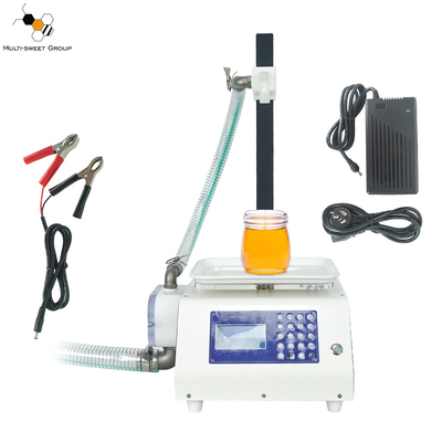 Flessenvullenmachine 500g 470 Flessen per uur volledig Automatisch Honey Filling And Filtering Machine
